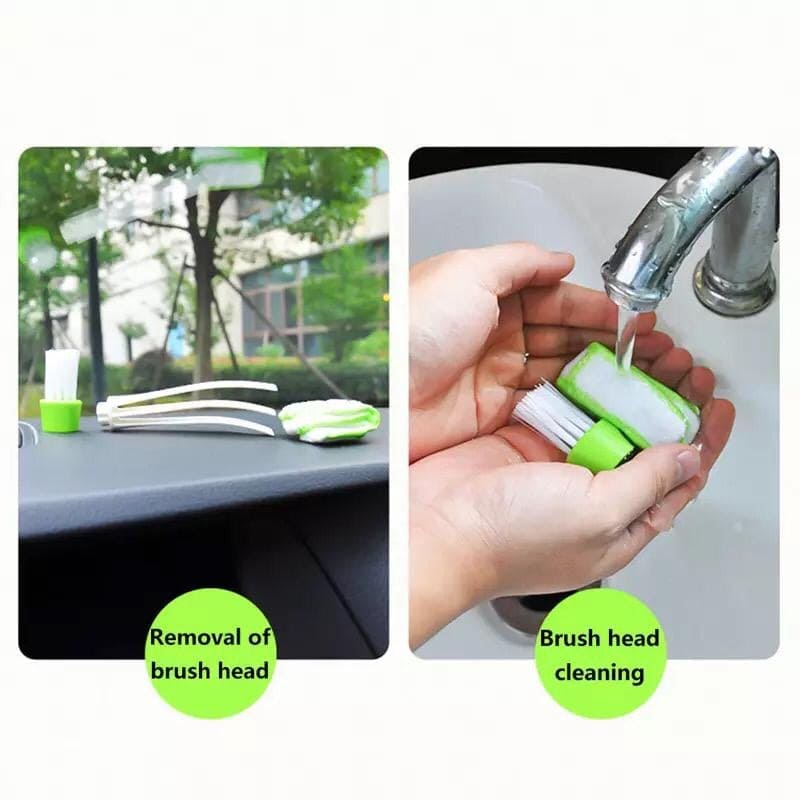 Duster For Car Air Vent, Automotive Air Conditioner Cleaner and Brush, Dust Collector Cleaning Cloth Tool Duster For Car Air Vent, Automotive Air Conditioner Cleaner and Brush, Dust Collector Cleaning Cloth Tool